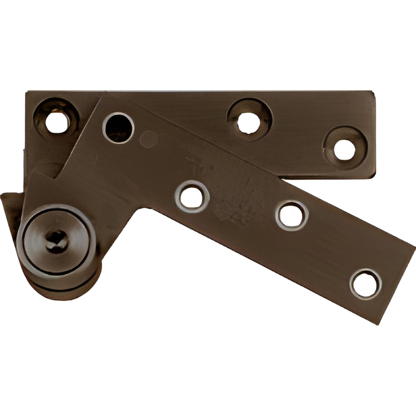 Dark bronze CRL offset pivot (SKU CRL9075DU), full-mortise non-handed pivot hinge for aluminum/wood/hollow-metal doors.