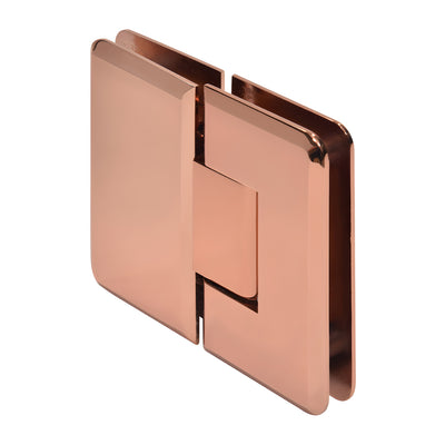 CRL Rose Gold Cologne 180° Frameless Glass-to-Glass Shower Hinge