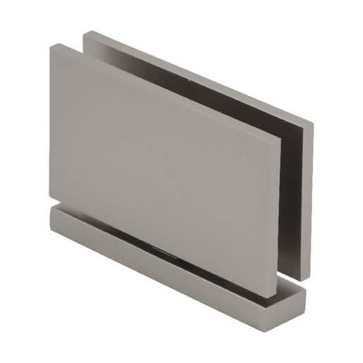 "CRL Satin Nickel Senior Cardiff Hinge - Sleek, durable, and perfect for modern glass door