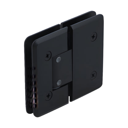 Adjustable Cologne glass-to-glass shower hinge, oil rubbed bronze brass finish - SKU C0L3800RB