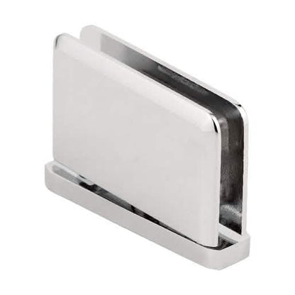 Polished Nickel Prima 01 Series Hinge - Pin Top Left/Bottom Right Mount for Glass Doors