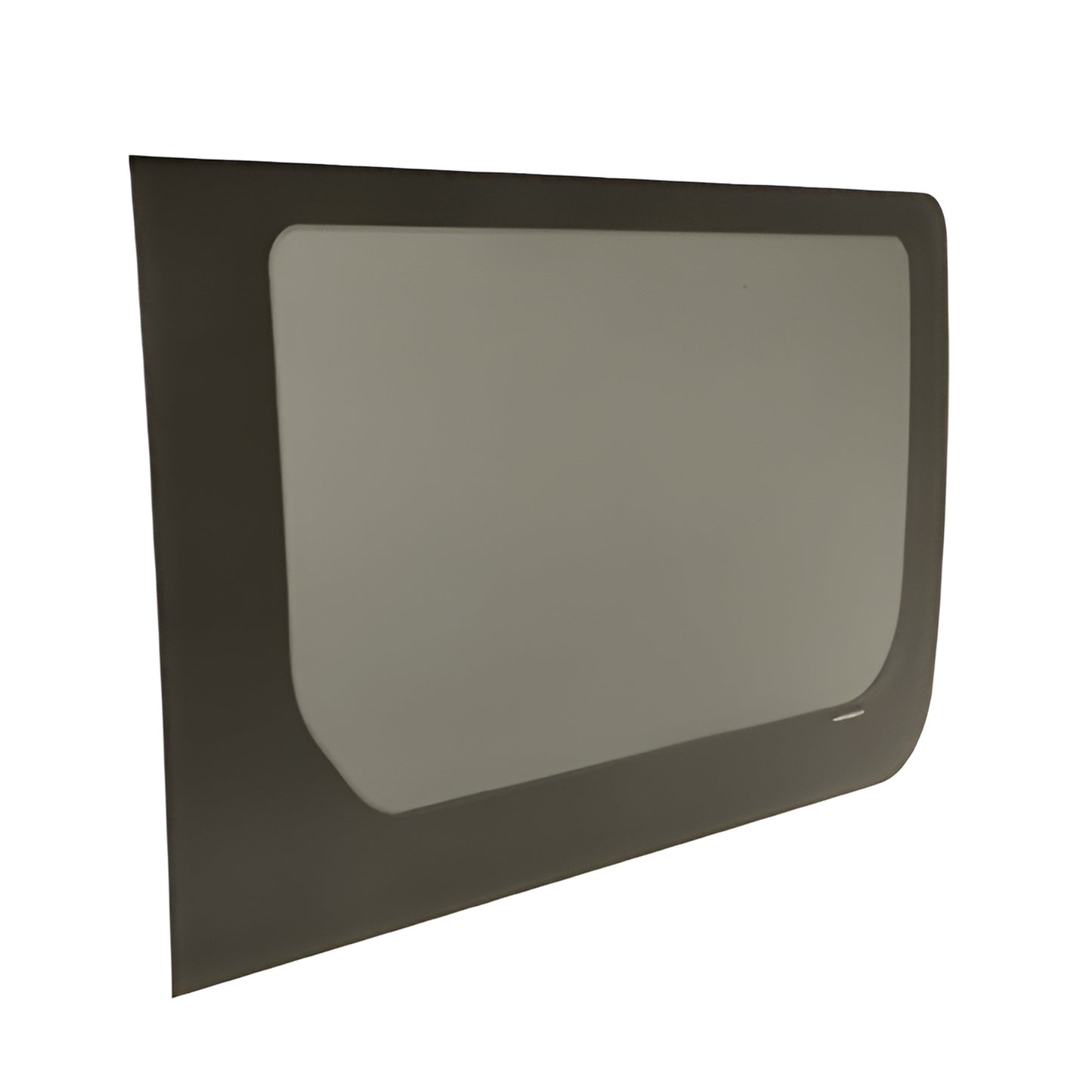 FW628R fixed 28% dark gray all-glass replacement window for passenger-side Sprinter sliding door (2007-2019)