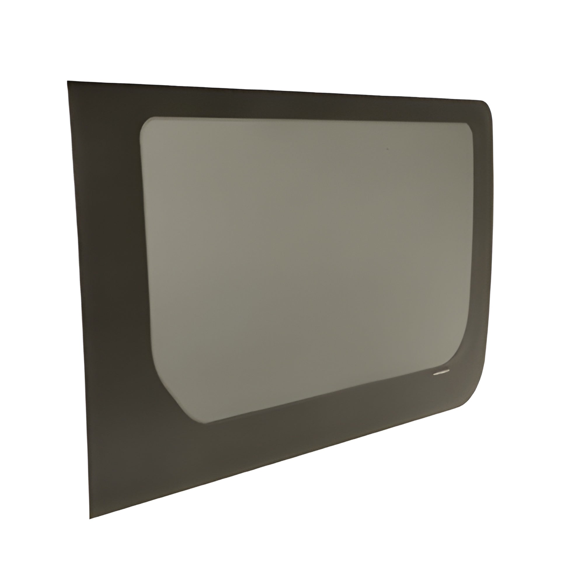 FW628R fixed 28% dark gray all-glass replacement window for passenger-side Sprinter sliding door (2007-2019)