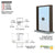 CRL Duranodic Bronze Alum Service Window with 12in Shelf & Deal Tray