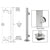 CRL 36 in Brushed Stainless Steel Square Clamp-Post Glass Railing Kit