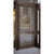CRL Dark Bronze Aluminum Medium Stile Door for 1" Glass LHR w/ Lock