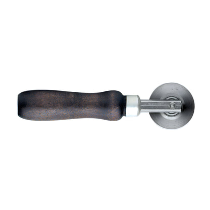 CRL round steel edge roller with contoured wood handle, 2.5in wheel - SKU 27S7