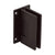 CRL Geneva 037 Oil Rubbed Bronze Wall-Mount Back Plate Door Hinge