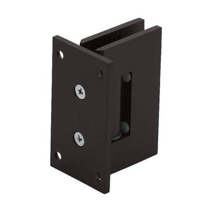 CRL Oil Rubbed Bronze Geneva 037 Wall Mount Hinge with Full Back Plate – Elegant & Durable