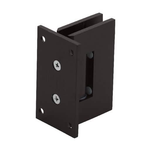 CRL Oil Rubbed Bronze Geneva 037 Wall Mount Hinge with Full Back Plate – Elegant & Durable