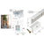CRL Satin Anodized Aluminum 10' Glazing Channel for 3/8" Glass