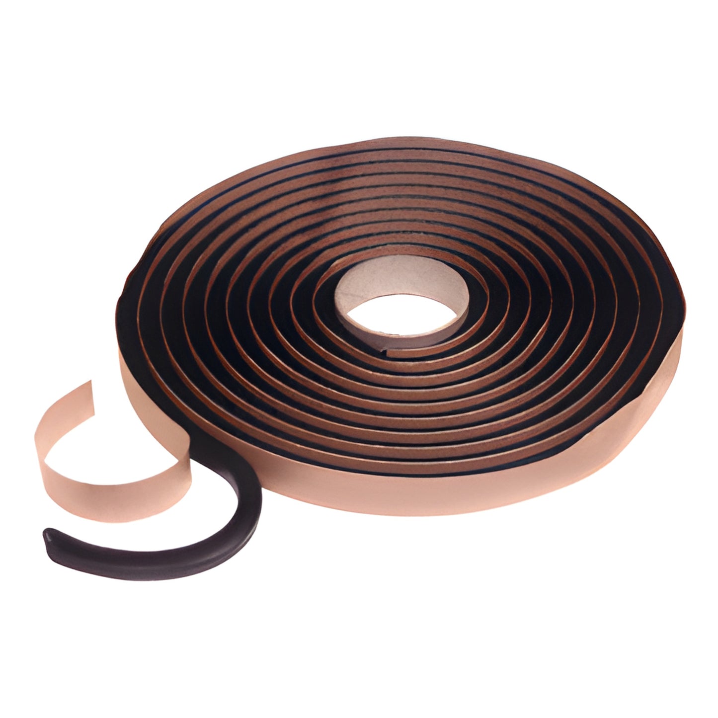 CRL1504 black butyl autoglass tape roll, 15' length, 1/4" wide, 5/16" thick - adhesive sealing tape for automotive glass.