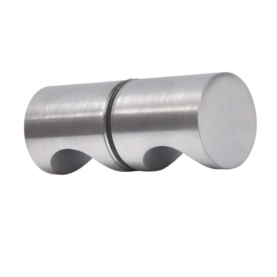 CRL Brushed Chrome Back-to-Back E-Z Grip Style Knobs