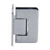 CRL Polished Chrome Pinnacle 337 Series Adjustable Wall Mount 'H' Back Plate Hinge