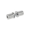 A brushed stainless steel replacement stud for a fin mount spider fitting featuring a threaded bolt and hex drive head.