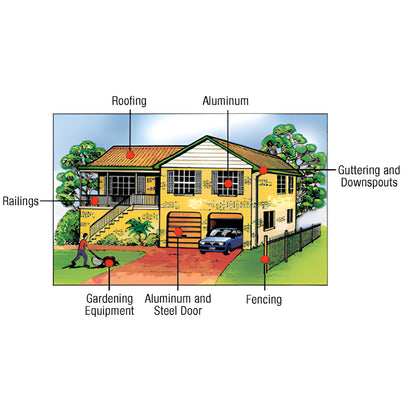 CRL Sky White Powder Coat Touch-Up Paint - Professional