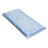 A pack of CRL blue glass cloths sealed in clear plastic packaging.