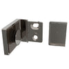 The Lugano Series wall mount bracket shown with its mounting plate exposed and the cover plate detached.