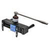 The TAPER-LOC® installation and removal tool fully assembled with the blue replacement blades installed.