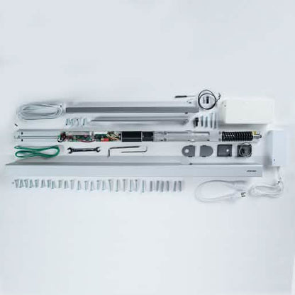 "ASSA ABLOY Clear Anodized Automatic Swing Door Operator - sleek, efficient, durable desig