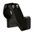 CRL Laguna Matte Black Left-Hand Top-Rail Door Stop