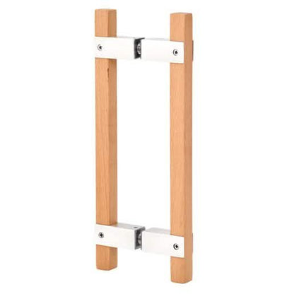 "CRL Polished Stainless 10" BM Series Sauna Back-to-Back Pull Handle - Sleek & Durable Des