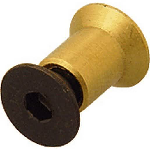 CRL Replacement L-Square Brass Nut and Screw - Durable, Precision-Engineered Hardware