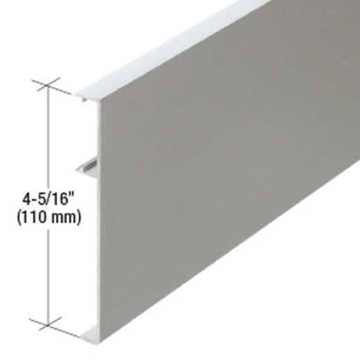 CRL70 Track Cover Plate for CRL70 Series Slider - Durable, Sleek Design in Silver Finish