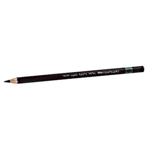 "CRL Black Stabilo Glass Marking Pencils - Perfect for precise, smudge-free glass marking.