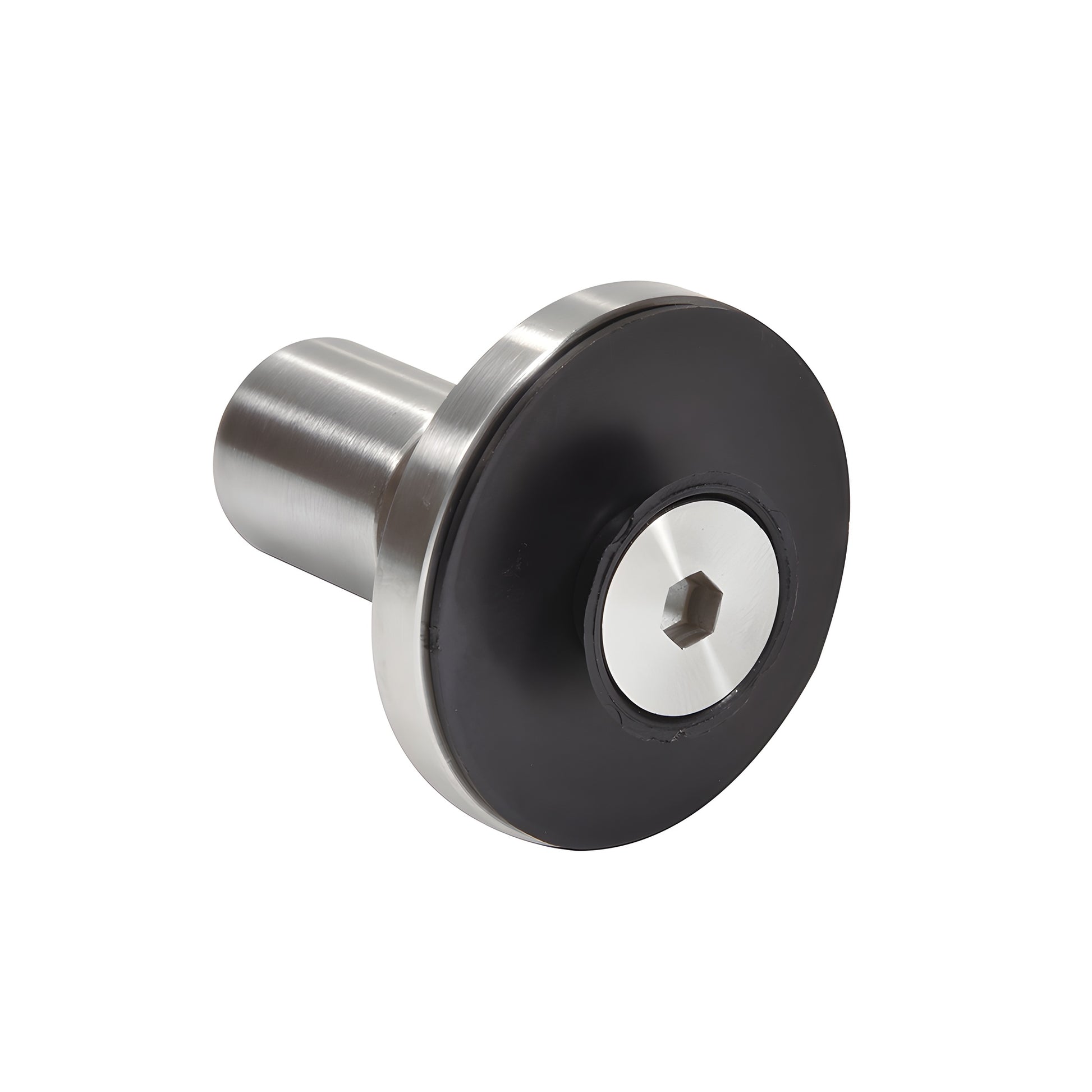 RRF10BS 316 stainless rigid head glass attachment fitting for 10-13.5mm tempered glass, brushed finish