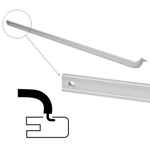 CRL Satin Aluminum Push Bar for 36" Doors - Durable, Stylish, Easy Installation