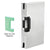 CRL Satin Anodized 6x10 RH/LHR Glass Door Keeper w/ Deadlatch Strike