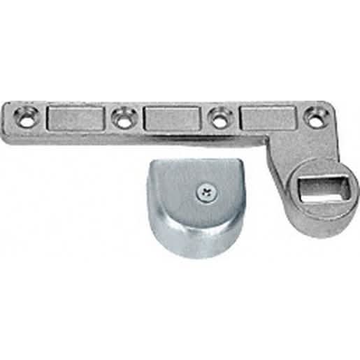 CRL Satin Chrome Offset Left Hand Bottom Arm for Floor Closers, 3/4" Offset, RHR