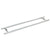 CRL 24 in Chrome Back-to-Back Ladder Double Bathroom Towel Bar