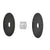 CRL 2" Replacement Gasket Kit for Glass Standoff Railing