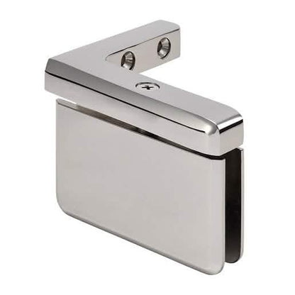 CRL Prima 05 Series Left Hand Offset Mount Hinge in Polished Nickel - Product Image 1