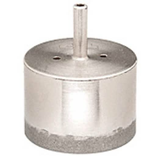 CRL 3" DCD Series Straight Shank Electro-Formed Diamond Drill for precision glass cutting.