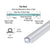 CRL Translucent Vinyl Bulb Seal 5/32 in Self-Adhesive Door Gasket