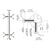 CRL P6 Brushed Stainless 36 in Spider 90° Corner Glass Railing Kit
