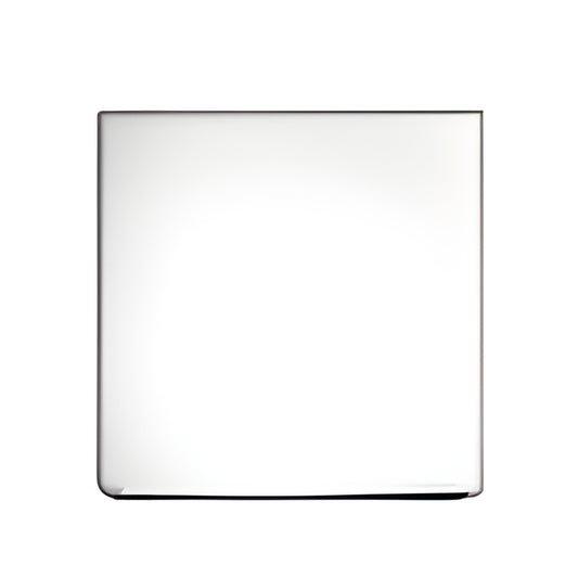 C7502ECPS polished stainless steel square end cap for C7500 Series door header.