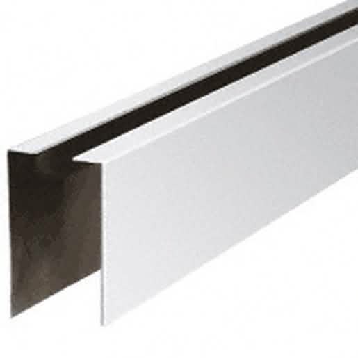 CRL Polished Stainless 120\" Cladding for W7B Windscreen Base Shoe - Durable & Stylish