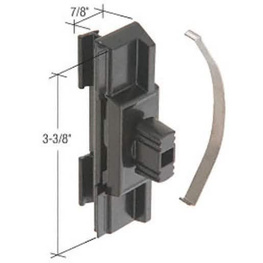 CRL Black Diecast Sliding Window Latch & Pull for Superior Windows - Durable & Stylish
