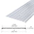 CRL 8" Aluminum Commercial Saddle Door Threshold, 73" Length