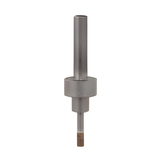 CRL PD316 3/16 in metal-bond diamond glass drill bit with reduced 3/8 in shank and long-life cutting tip