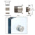 CRL 316 Stainless Steel Polished Panel Standoff for Glass