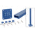 CRL Custom Trim-Line 42" Surface-Mount Post Kit for Glass Railing