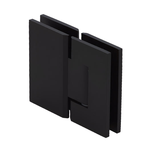 Junior Geneva JRG1800RB oil-rubbed bronze 180 glass-to-glass brass shower hinge, square profile