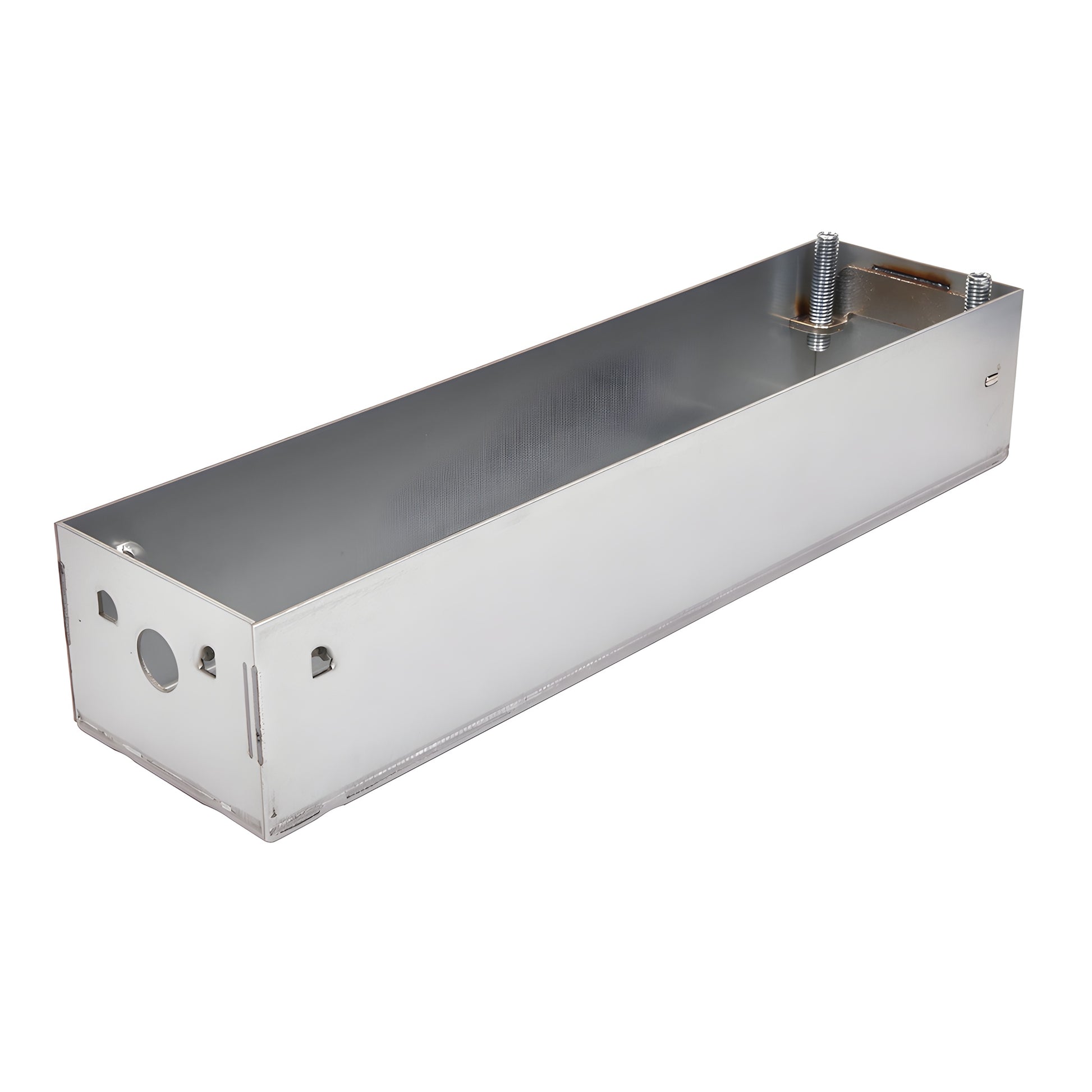 Jackson J9010 900 Series cement case - rectangular recessed steel floor-closer box with two clamping screws