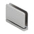 CRL Prima 01 Satin Nickel Top/Bottom Mount Glass Door Hinge