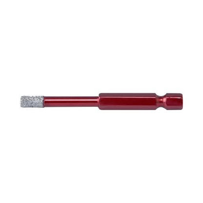 CRL 3/16" Vacuum Brazed Dry Core Drill Bit with Quick Change Shank for Efficient Drilling